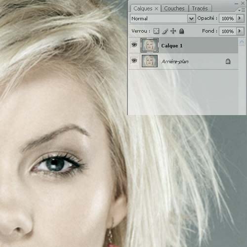 Photoshop tutorial Contour attenuation and saturation with Photoshop 