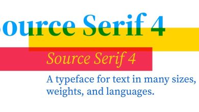 Source Serif gets optical sizes