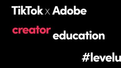 TikTok launches #LevelUpWithAdobe to upskill UK creators