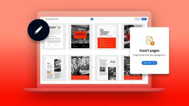 Add pages to any PDF with the Acrobat Insert PDF Pages tool