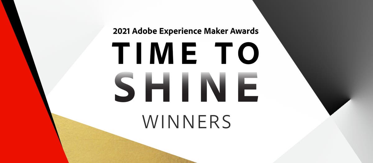 Shining a Spotlight on the 2021 Adobe Experience Maker Award Winners