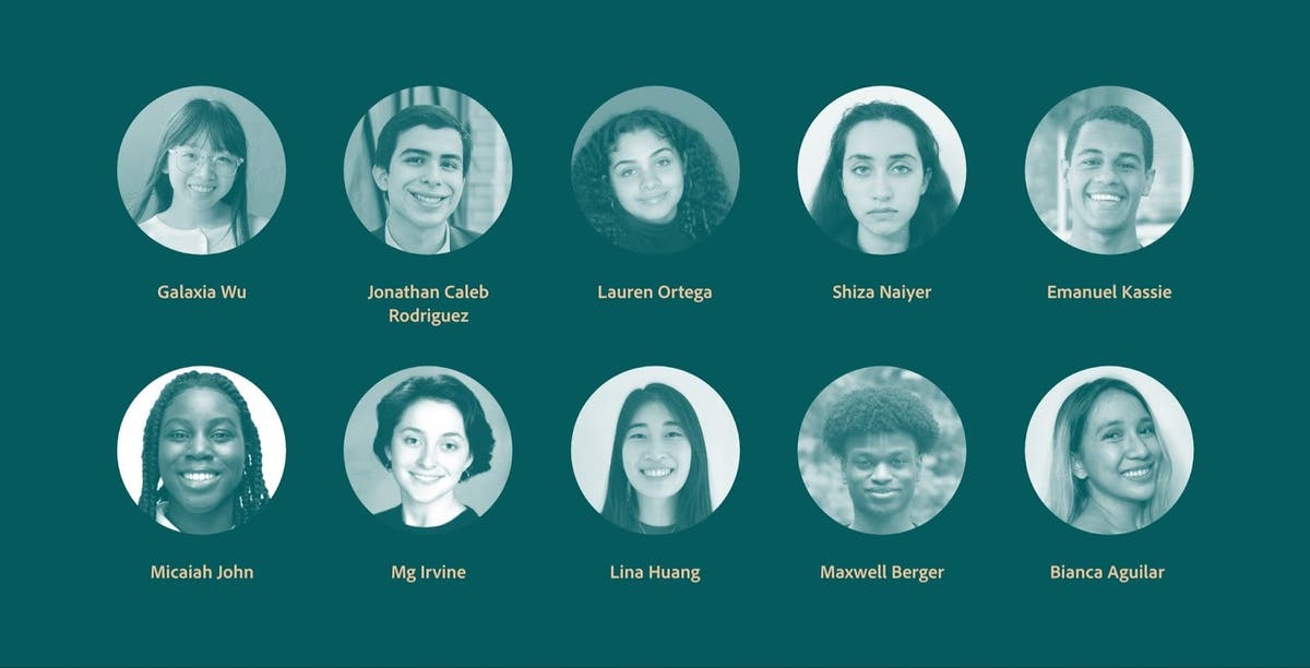 Announcing the Winners of the 2021 Adobe Design Circle Scholarship
