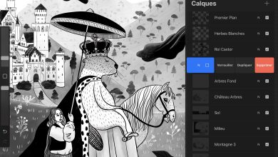 How to use layers in Procreate