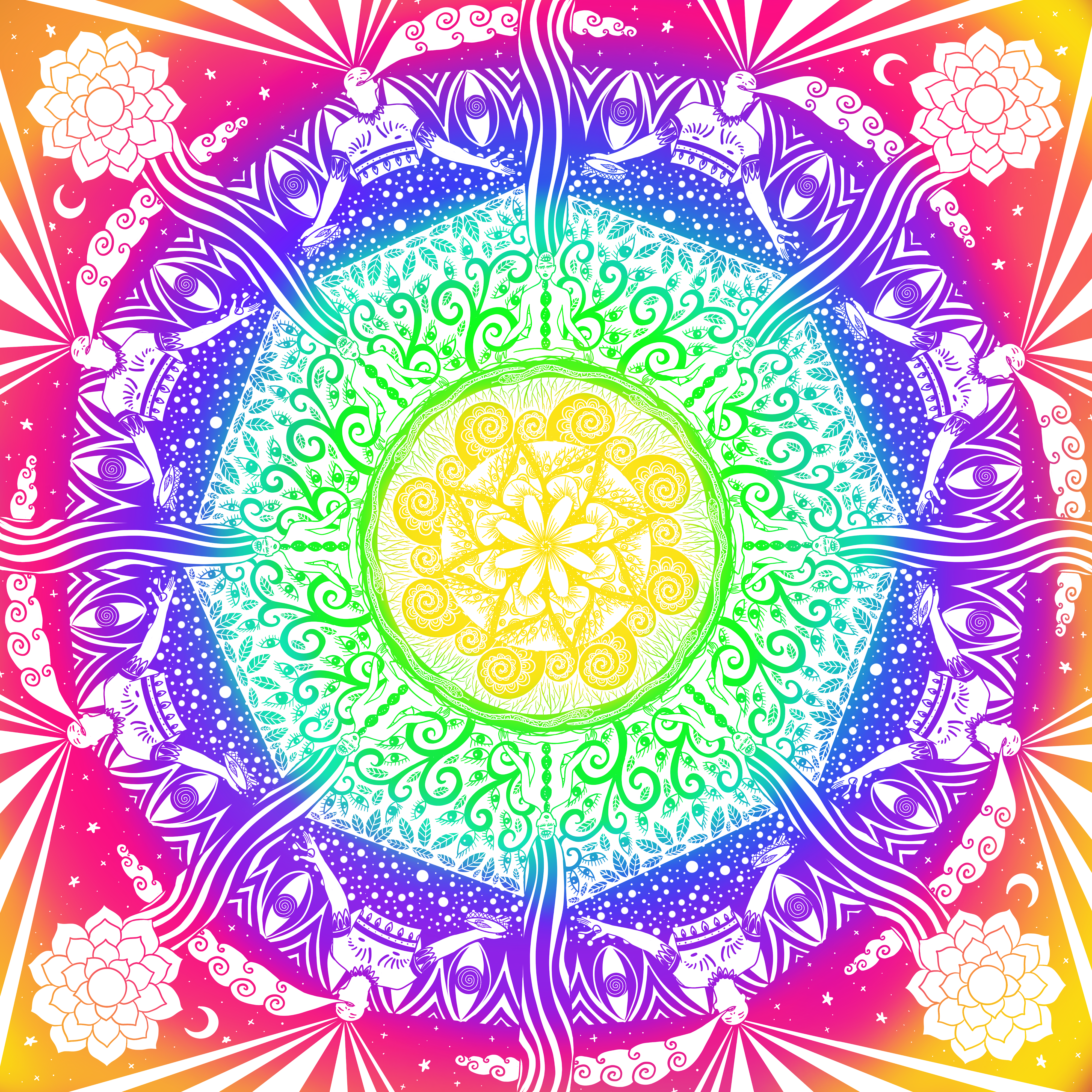 Mandala the psychedelic trip