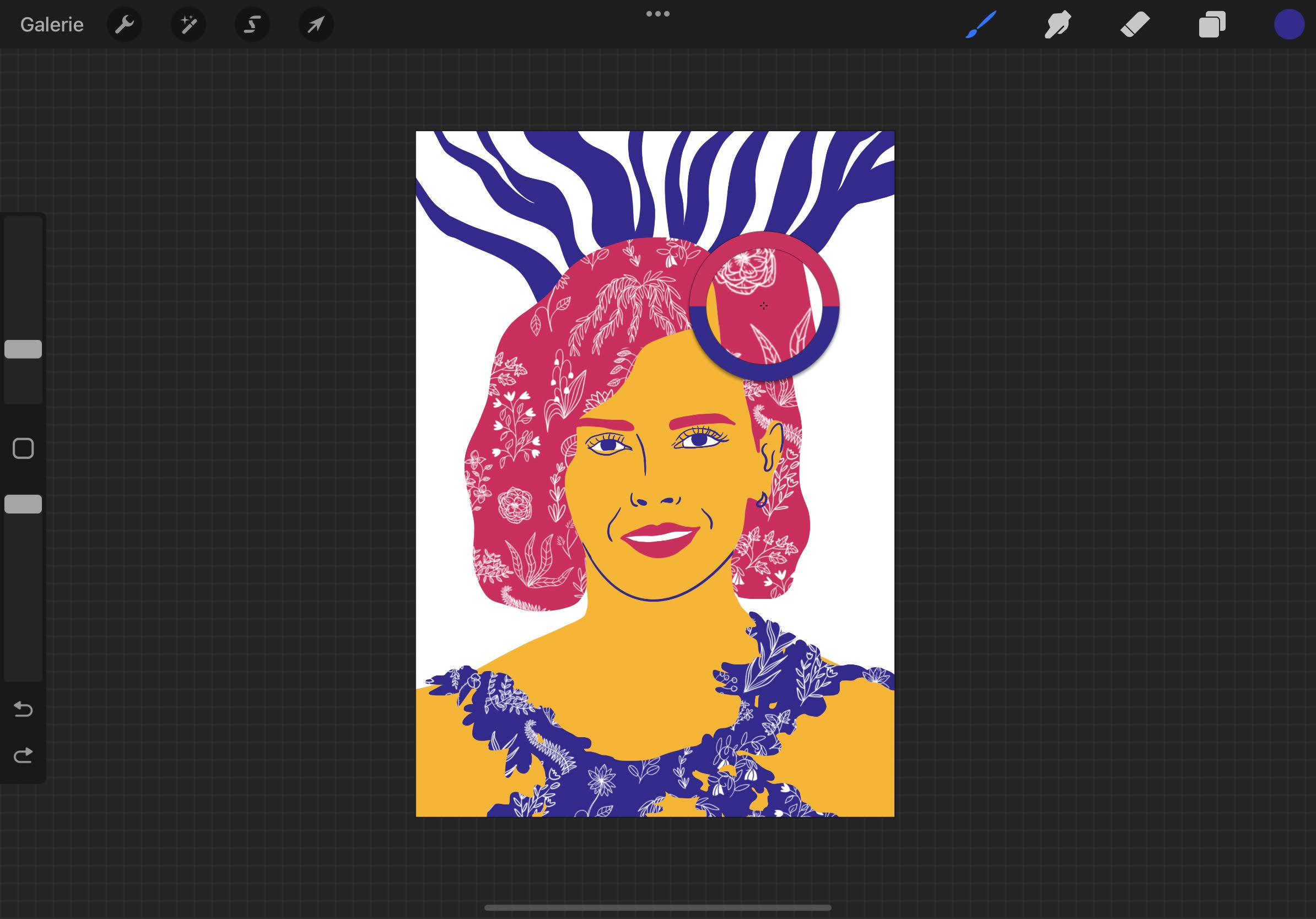 How to use the eyedropper in Procreate?