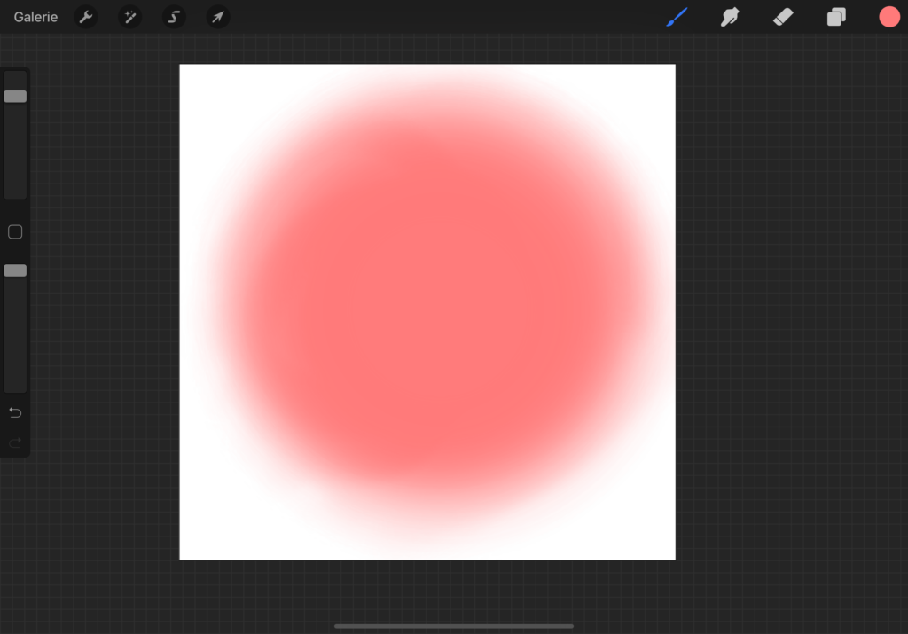 How to make a color gradient in a shape