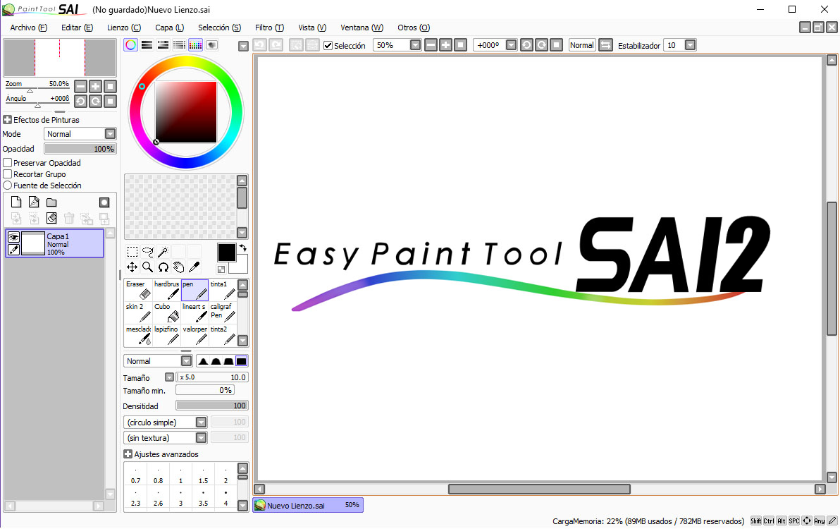 Paint Tool Sai 2 Beginners Guide